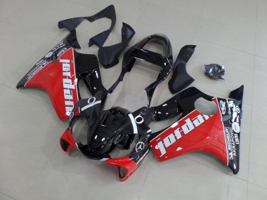 Rot Jordan Honda CBR 600 F4i 01-03 Motorrad Verkleidungen
