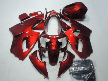 Rot Kawasaki ZX12R 00-01 Motorrad Verkleidung