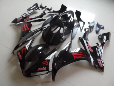 Rot Monster Yamaha R1 04-06 Motorrad Verkleidungen