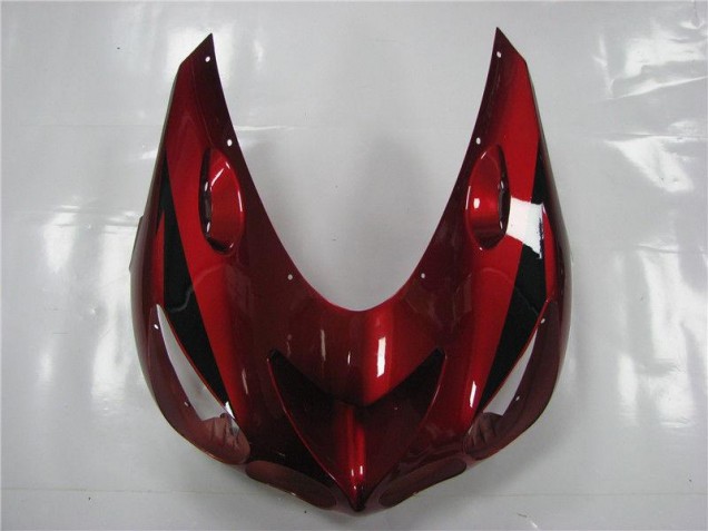 Rot Schwarz Kawasaki ZX14R ZZR 1400 06-11 Motorrad Verkleidungen Rot Schwarz Kawasaki ZX14R ZZR 1400 06-11 Motorrad Verkleidungen