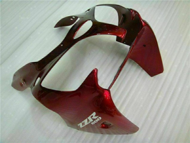 Rot Schwarz Kawasaki ZX6R 00-02 Motorrad Verkleidungen Rot Schwarz Kawasaki ZX6R 00-02 Motorrad Verkleidungen