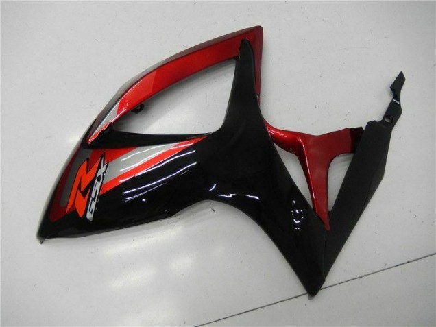 Rot Schwarz Suzuki GSXR 600 / 750 K6 06-07 Motorrad Verkleidungen & Plastik Rot Schwarz Suzuki GSXR 600 / 750 K6 06-07 Motorrad Verkleidungen & Plastik
