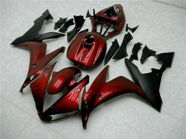 Rot Schwarz Yamaha R1 04-06 Motorrad Verkleidung Rot Schwarz Yamaha R1 04-06 Motorrad Verkleidung