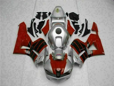 Rot Silber Honda CBR 600 RR 13-21 Motorrad Verkleidungen