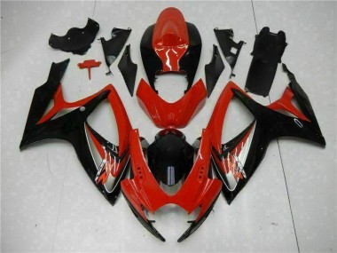 Rot Suzuki GSXR 600 / 750 K6 06-07 Motorrad Verkleidung