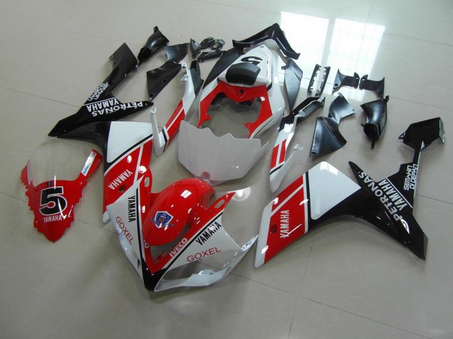 Rot Weiß Aufkleber Yamaha R1 07-08 Motorrad Verkleidungen Rot Weiß Aufkleber Yamaha R1 07-08 Motorrad Verkleidungen