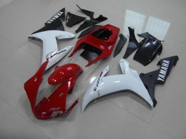 Rot Weiß Schwarz Yamaha R1 02-03 Motorrad Verkleidungen
