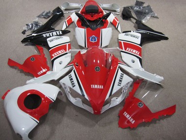 Rot Weiß Yamaha R1 07-08 Motorrad Verkleidungen