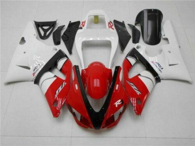 Rot Weiß Yamaha R1 98-99 Motorrad Verkleidung Rot Weiß Yamaha R1 98-99 Motorrad Verkleidung