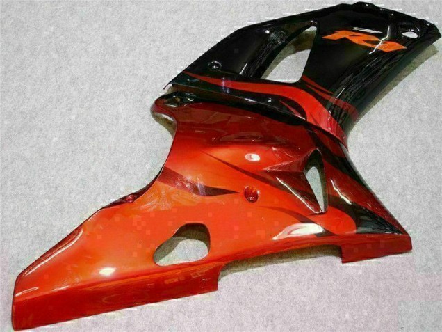 Rot Yamaha R1 00-01 Motor Verkleidungen