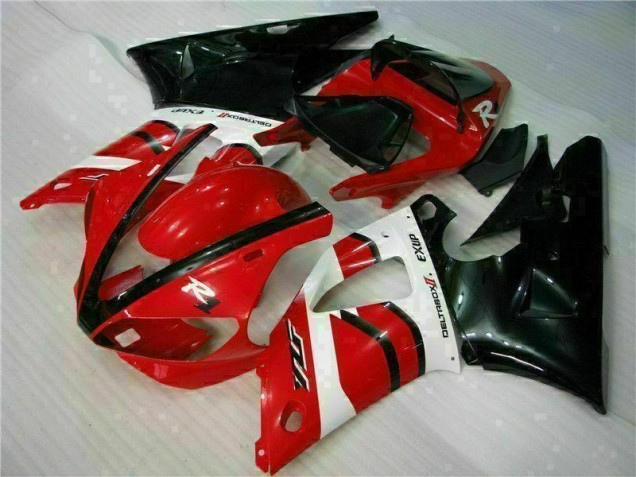 Rot Yamaha R1 00-01 Motorrad VollVerkleidungen & Plastik