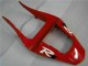 Rot Yamaha R1 00-01 Motorrad VollVerkleidungen & Plastik