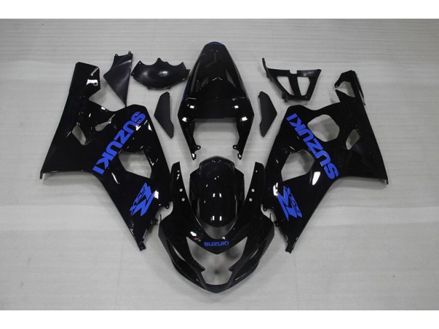 Schwarz Blau Aufkleber Suzuki GSXR 750 K4 04-05 Motorrad Verkleidungen Schwarz Blau Aufkleber Suzuki GSXR 750 K4 04-05 Motorrad Verkleidungen