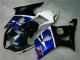 Schwarz Blau Suzuki GSXR 1000 K3 03-04 Motorrad Verkleidung