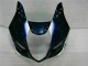 Schwarz Blau Suzuki GSXR 1000 K3 03-04 Motorrad Verkleidung