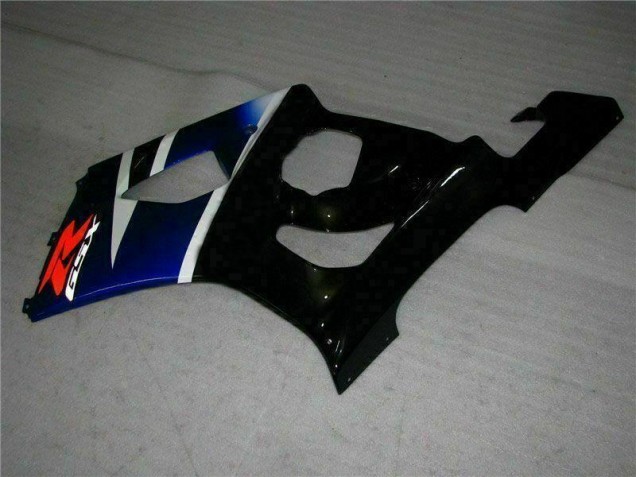 Schwarz Blau Suzuki GSXR 1000 K3 03-04 Motorrad Verkleidung