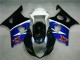 Schwarz Blau Suzuki GSXR 1000 K3 03-04 Motorrad Verkleidung