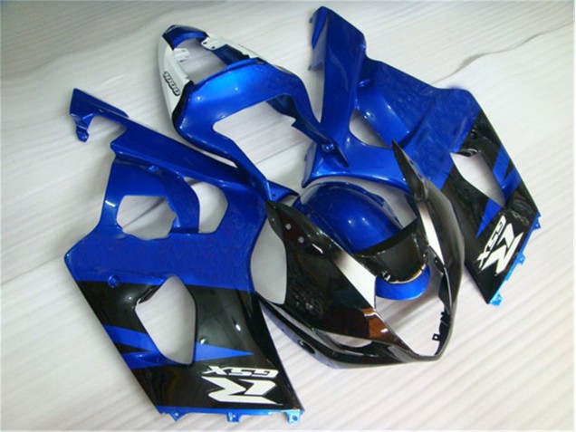 Schwarz Blau Suzuki GSXR 1000 K3 03-04 Motorrad Verkleidungen