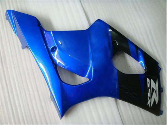 Schwarz Blau Suzuki GSXR 1000 K3 03-04 Motorrad Verkleidungen