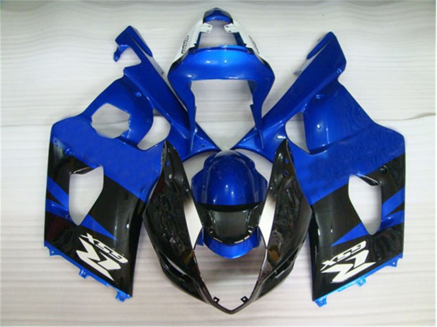 Schwarz Blau Suzuki GSXR 1000 K3 03-04 Motorrad Verkleidungen