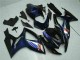 Schwarz Blau Suzuki GSXR 600 / 750 K6 06-07 Motorrad Vollverkleidung Schwarz Blau Suzuki GSXR 600 / 750 K6 06-07 Motorrad Vollverkleidung