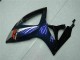 Schwarz Blau Suzuki GSXR 600 / 750 K6 06-07 Motorrad Vollverkleidung Schwarz Blau Suzuki GSXR 600 / 750 K6 06-07 Motorrad Vollverkleidung