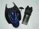 Schwarz Blau Suzuki GSXR 600 / 750 K6 06-07 Motorrad Vollverkleidung Schwarz Blau Suzuki GSXR 600 / 750 K6 06-07 Motorrad Vollverkleidung