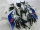 Schwarz Blau Weiß Suzuki GSXR 1000 K5 05-06 Motorrad Verkleidungen