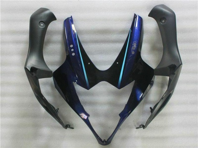 Schwarz Blau Weiß Suzuki GSXR 1000 K5 05-06 Motorrad Verkleidungen