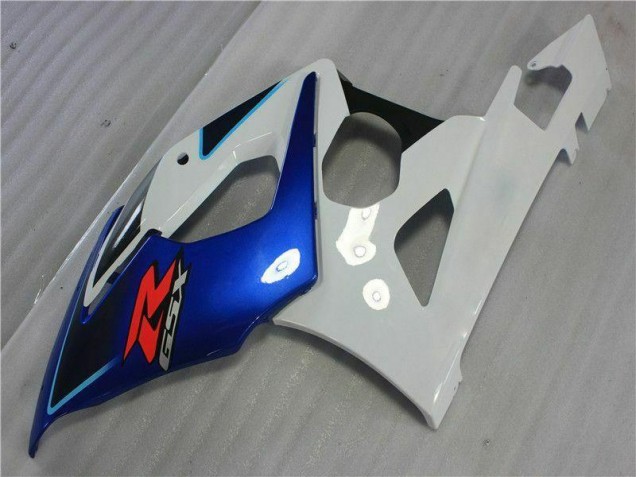 Schwarz Blau Weiß Suzuki GSXR 1000 K5 05-06 Motorrad Verkleidungen