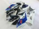 Schwarz Blau Weiß Suzuki GSXR 1000 K5 05-06 Motorrad Verkleidungen