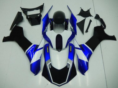 Schwarz Blau Yamaha R1 15-19 Motorrad Verkleidungen