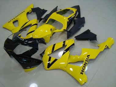 Schwarz Gelb Honda CBR 900 RR 929 00-01 Motorrad Verkleidungen