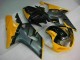 Schwarz Gelb Suzuki GSXR 600 / 750 K1 K2 K3 01-03 Motorrad Verkleidungen Schwarz Gelb Suzuki GSXR 600 / 750 K1 K2 K3 01-03 Motorrad Verkleidungen
