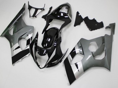Schwarz Grau Suzuki GSXR 1000 K3 03-04 Motorrad Verkleidungen