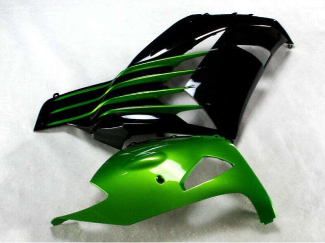 Schwarz Grün Kawasaki ZX14R ZZR 1400 12-21 Motorrad Verkleidung Schwarz Grün Kawasaki ZX14R ZZR 1400 12-21 Motorrad Verkleidung