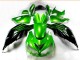 Schwarz Grün Kawasaki ZX14R ZZR 1400 12-21 Motorrad Verkleidung Schwarz Grün Kawasaki ZX14R ZZR 1400 12-21 Motorrad Verkleidung