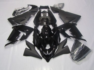 Schwarz Kawasaki ZX10R 03-05 Motorrad Verkleidung