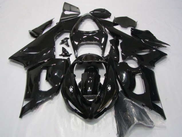 Schwarz Kawasaki ZX6R 05-06 Motorrad Verkleidungen Schwarz Kawasaki ZX6R 05-06 Motorrad Verkleidungen