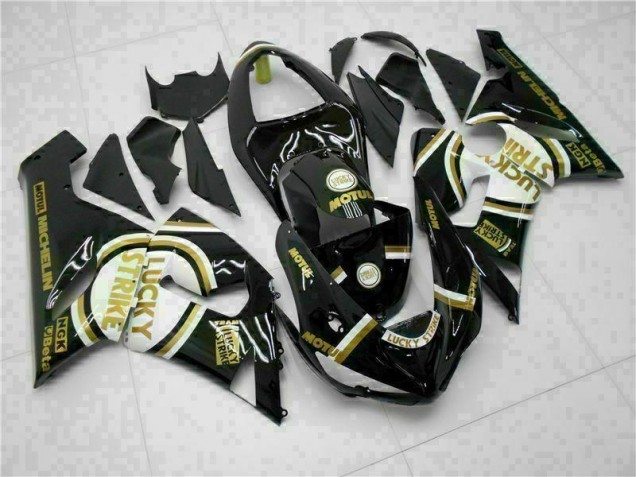 Schwarz Kawasaki ZX6R 05-06 Motorrad Verkleidungen & Plastik