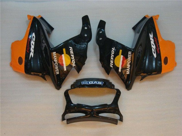 Schwarz Orange Repsol Honda CBR 600 F3 95-98 Motorrad Verkleidungen Schwarz Orange Repsol Honda CBR 600 F3 95-98 Motorrad Verkleidungen