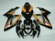 Schwarz Orange Suzuki GSXR 600 / 750 K6 06-07 Motorrad Verkleidungen Schwarz Orange Suzuki GSXR 600 / 750 K6 06-07 Motorrad Verkleidungen