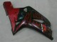 Schwarz Rot Suzuki GSXR 600 / 750 K1 K2 K3 01-03 Motorrad Verkleidungen