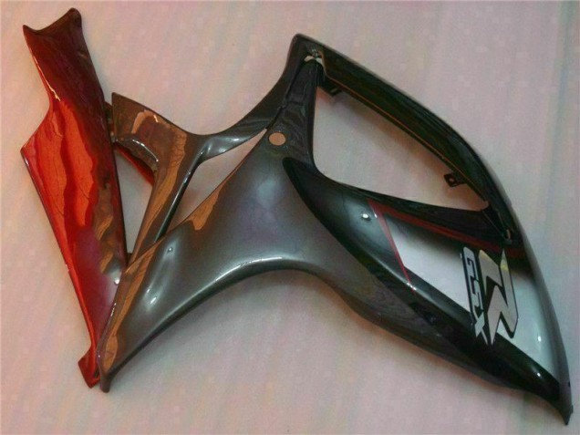 Schwarz Rot Suzuki GSXR 600 / 750 K6 06-07 Motorrad Verkleidung Schwarz Rot Suzuki GSXR 600 / 750 K6 06-07 Motorrad Verkleidung