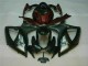 Schwarz Rot Suzuki GSXR 600 / 750 K6 06-07 Motorrad Verkleidung Schwarz Rot Suzuki GSXR 600 / 750 K6 06-07 Motorrad Verkleidung