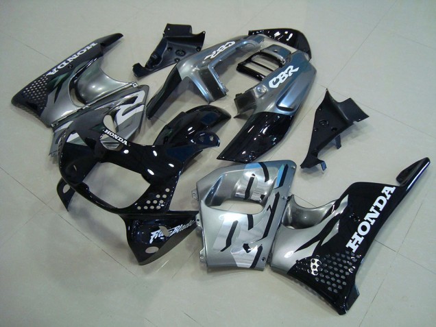 Schwarz Silber Honda CBR 900 RR 893 96-97 Motorrad Verkleidungen Schwarz Silber Honda CBR 900 RR 893 96-97 Motorrad Verkleidungen