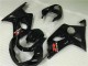 Schwarz Suzuki GSXR 1000 K1 00-02 Motorrad Verkleidungen Schwarz Suzuki GSXR 1000 K1 00-02 Motorrad Verkleidungen