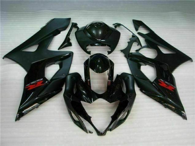 Schwarz Suzuki GSXR 1000 K5 05-06 Motorrad Verkleidung Schwarz Suzuki GSXR 1000 K5 05-06 Motorrad Verkleidung