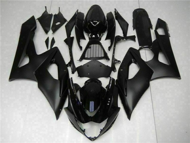 Schwarz Suzuki GSXR 1000 K5 05-06 Motorrad Verkleidungen Schwarz Suzuki GSXR 1000 K5 05-06 Motorrad Verkleidungen