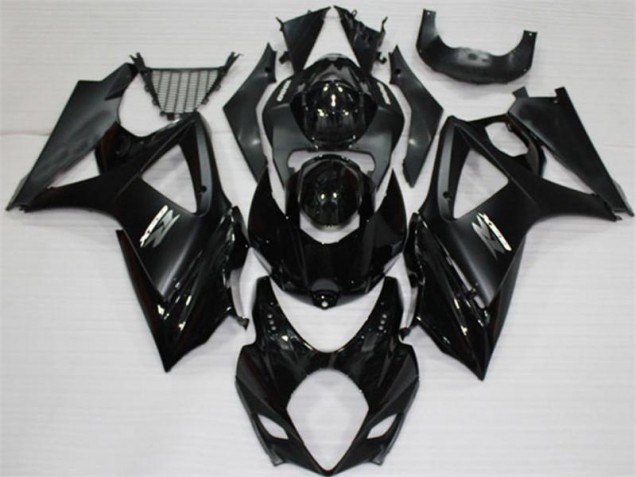 Schwarz Suzuki GSXR 1000 K7 07-08 Motorrad Verkleidungen Komplett Sets Schwarz Suzuki GSXR 1000 K7 07-08 Motorrad Verkleidungen Komplett Sets